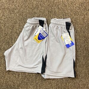 Champro Sport Youth Gray Athletic Kids Shorts Size XL